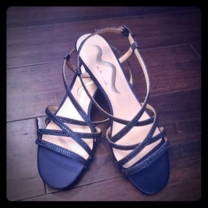 NWOT navy dress shoes women's 7.5